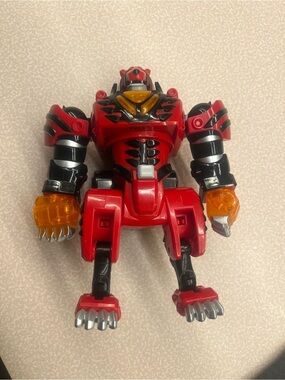 Bendai Transformer -Action Figure with Orange Claw Details